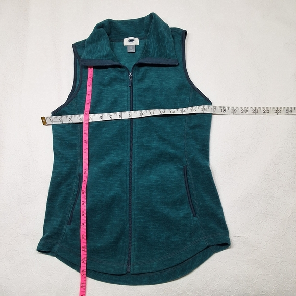 Old Navy Green Zip-up Ves Size XS - Picture 4 of 8